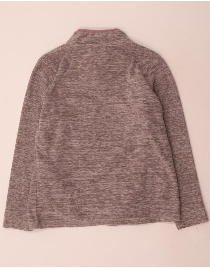 WEIRD FISH Dame Oversized Fleece Jumper UK 16 Large Grey Flecked