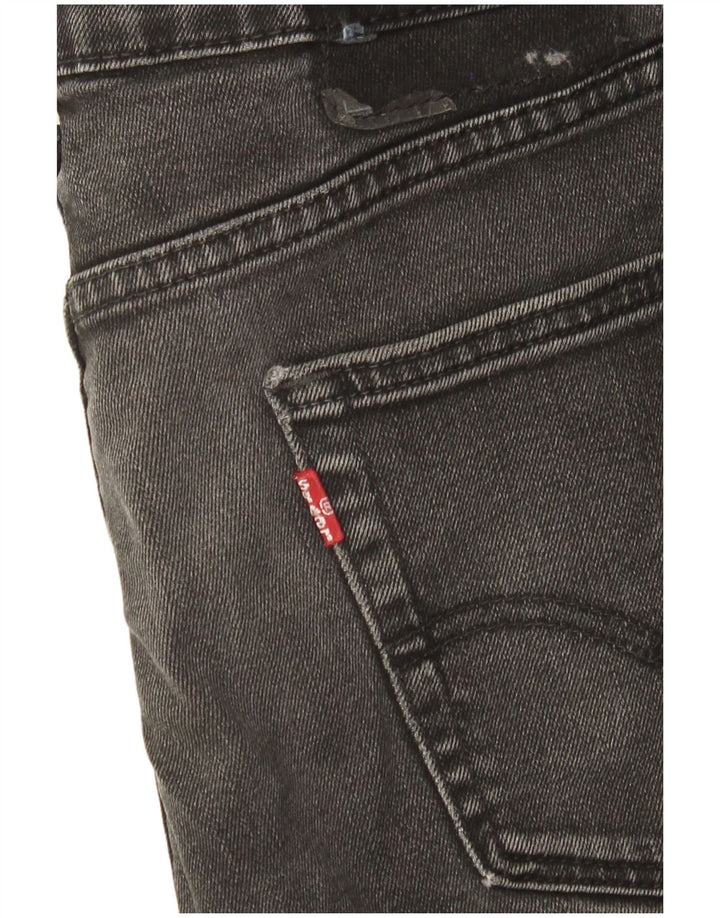 Levi's Straight Jeans til mænd W30 L31 Sort