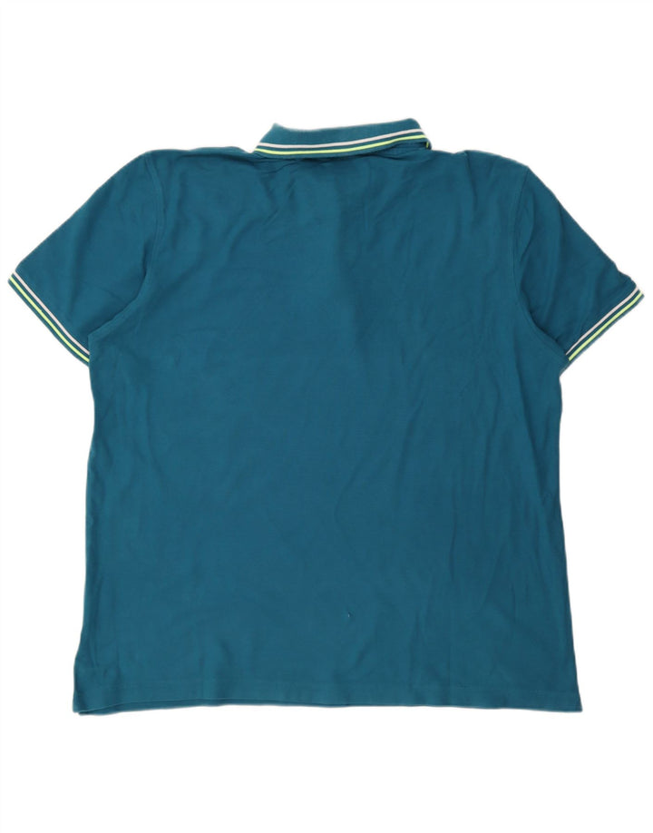 Lotto Herre Polo Shirt XL Blå Bomuld
