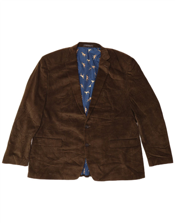 RALPH LAUREN Herre Regular Fit 2-knaps blazerjakke UK 48 4XL Khaki