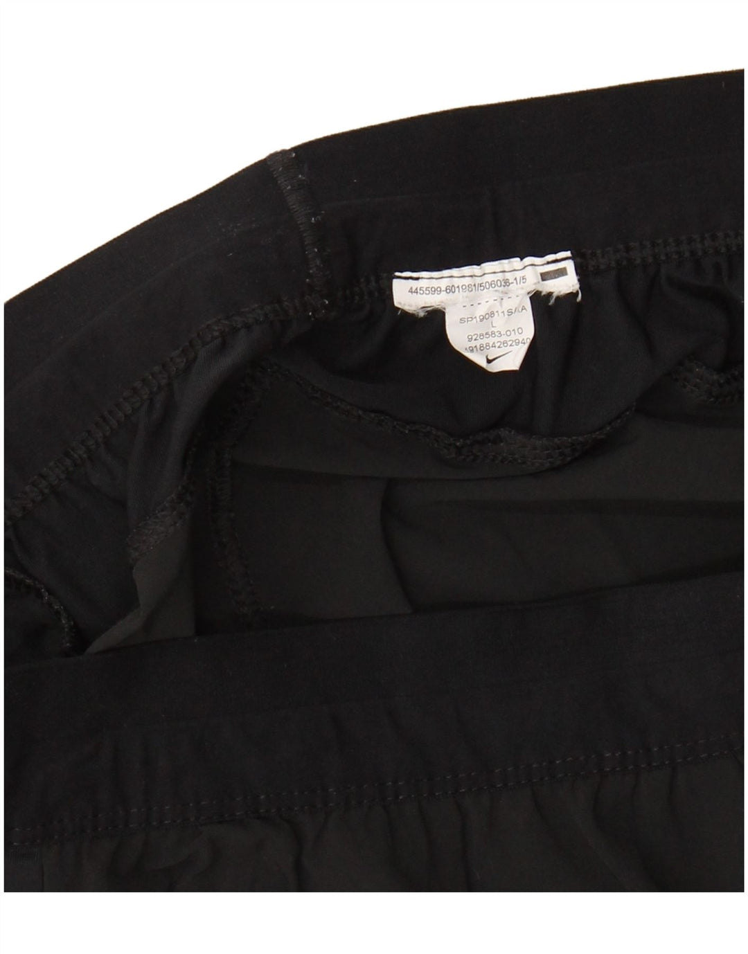 NIKE træningsdragtsbukser til kvinder UK 16 Large Sort