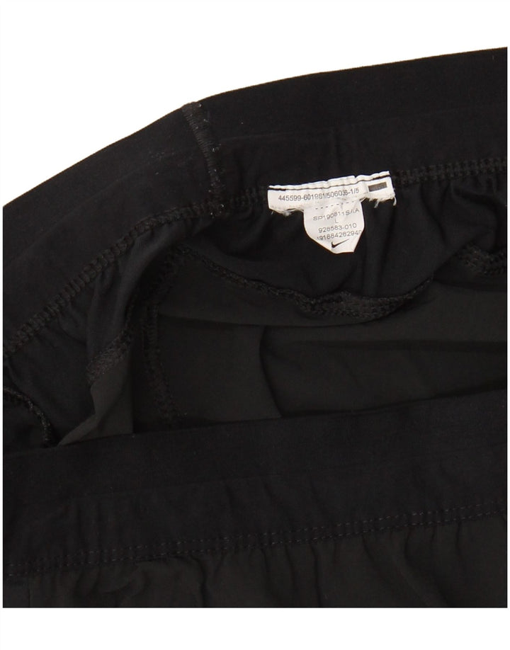 NIKE træningsdragtsbukser til kvinder UK 16 Large Sort