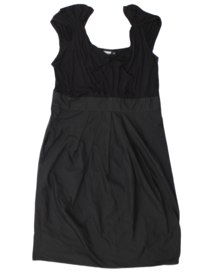Dkny Womens Shift Dress US 14 XL Sort Colourblock Viscose