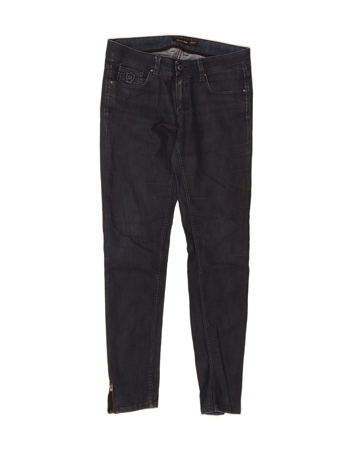 MASSIMO DUTTI Womens Skinny Jeans EU 40 Medium W30 L31 Black Cotton Vintage Massimo Dutti and Second-Hand Massimo Dutti from Messina Hembry 