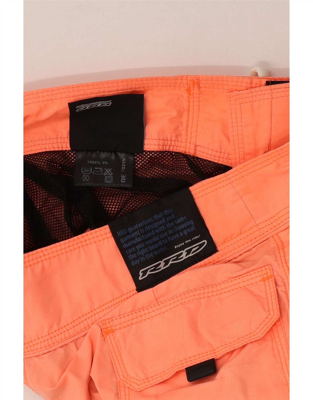 RRD Herre grafiske svømmeshorts Medium Orange Polyester
