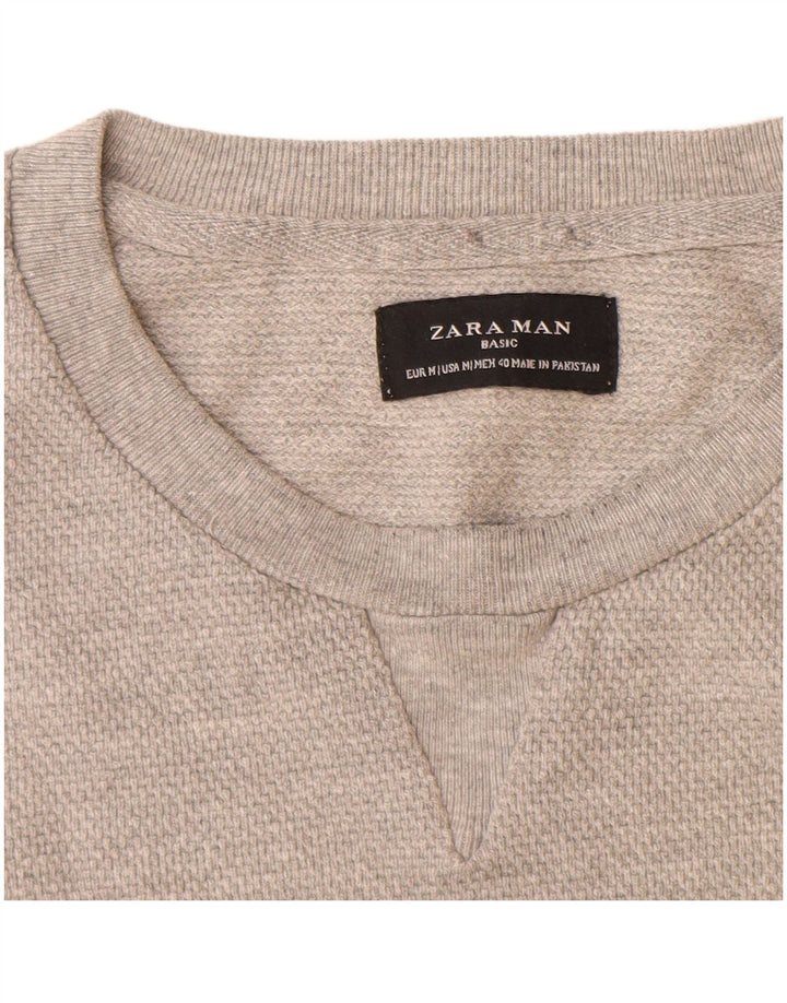 Zara Sweatshirt til mænd mellemgrå