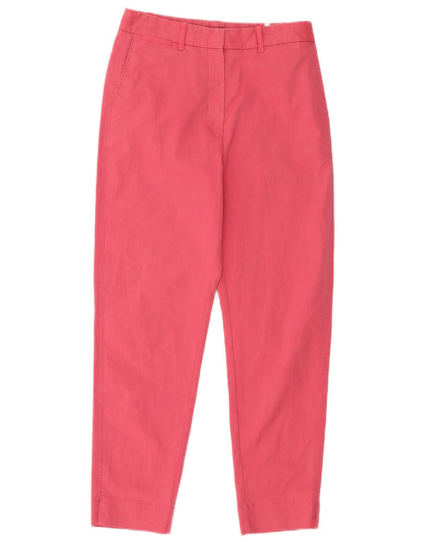 Marks & Spencer koniske chinobukser til kvinder UK 10 Small W28 L27 Pink