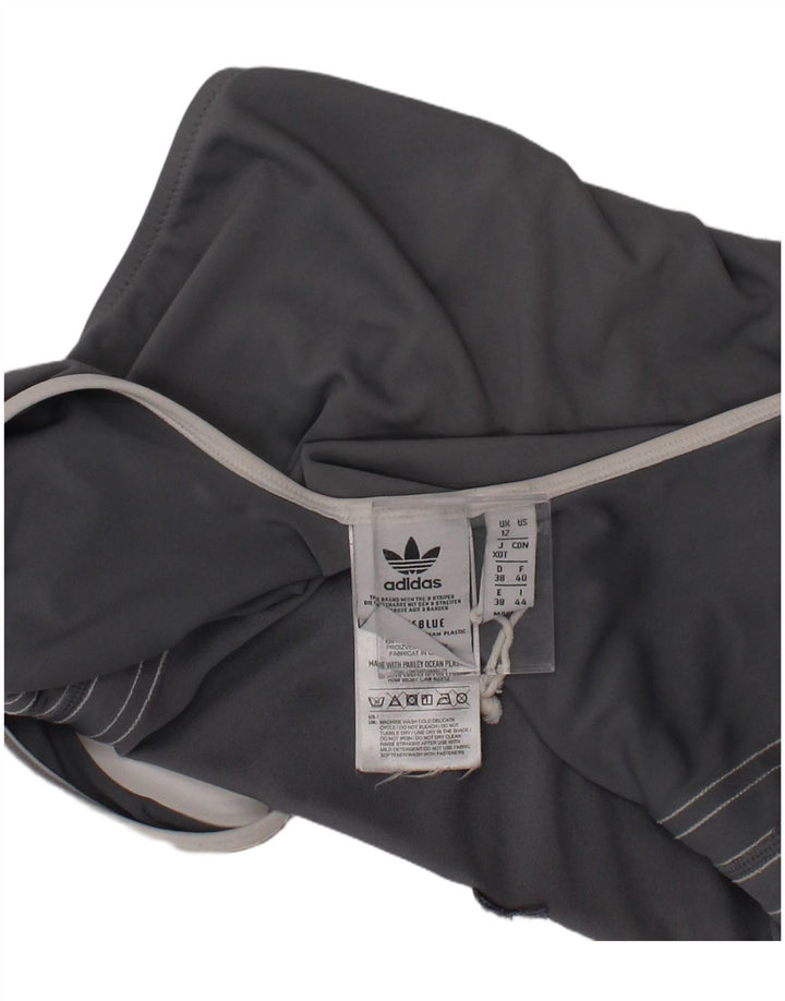 Adidas Badetøj til kvinder UK 12 Medium Grey Polyester Sports