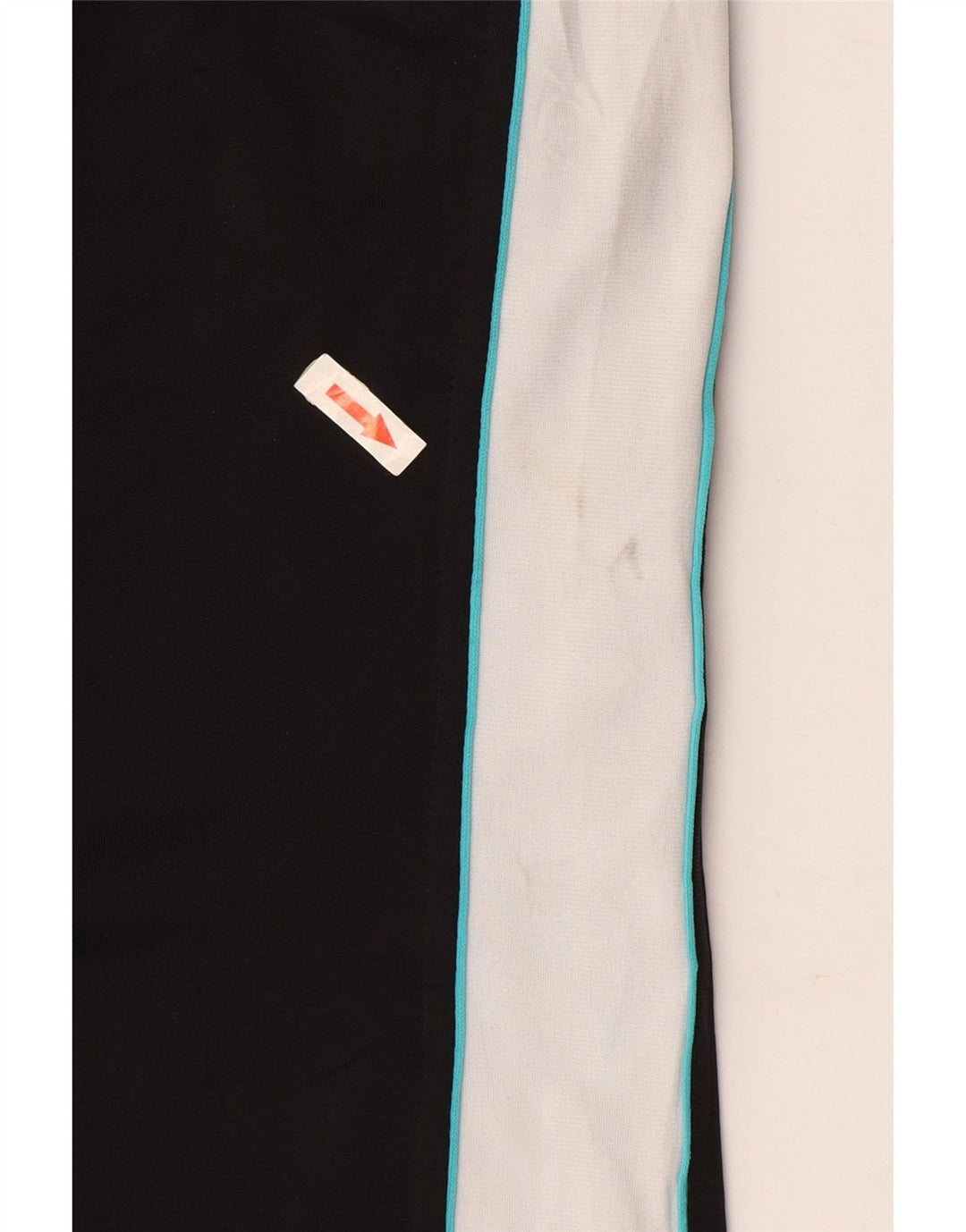 PUMA træningsdragt bukser til kvinder UK 14 Large Black Colourblock Polyester