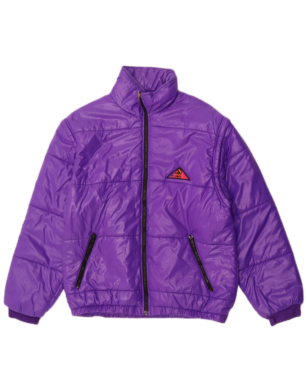 Aesse Polstret Herrejakke UK 38 Medium Lilla Polyamid