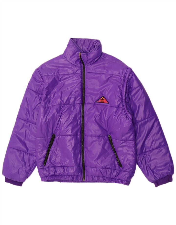 Aesse Polstret Herrejakke UK 38 Medium Lilla Polyamid