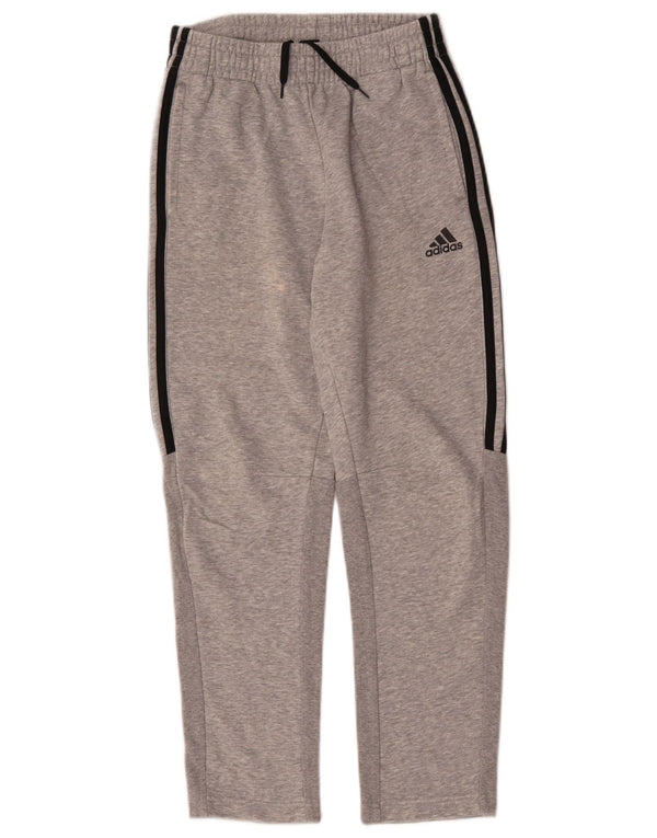 Adidas Træningsdragtsbukser til drenge 11-12 år Grå bomuld