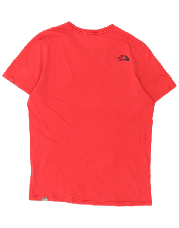 The North Face Herre Grafisk T-Shirt Top Medium Rød