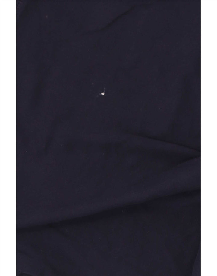 Ralph Lauren Dame Ride Top Langærmet UK 12 Medium Navy Blue