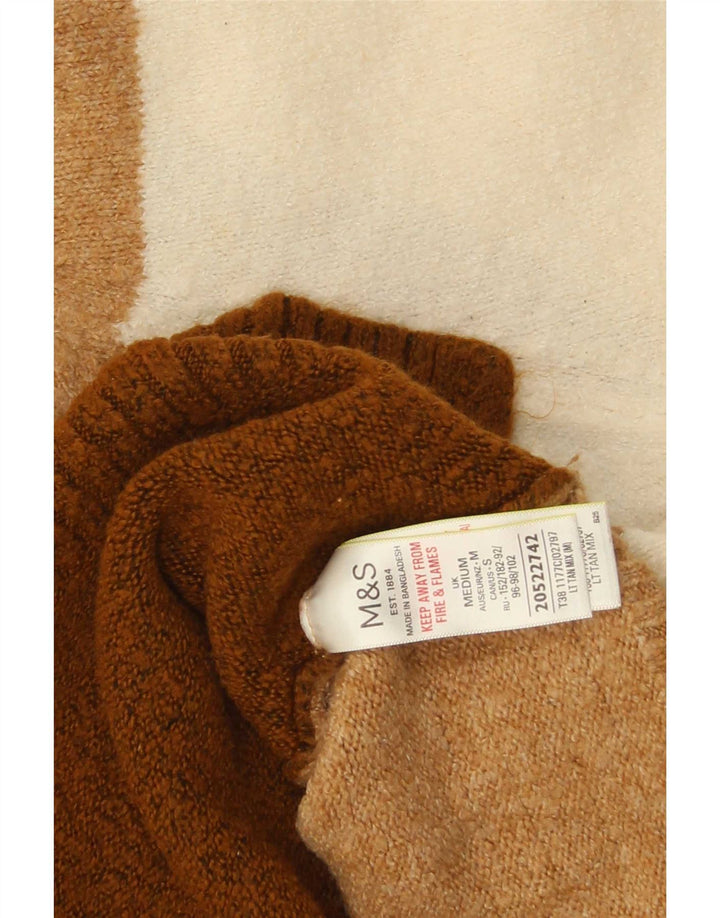 Marks & Spencer Dametrøjetrøje med rund hals DK 12 Medium Brun