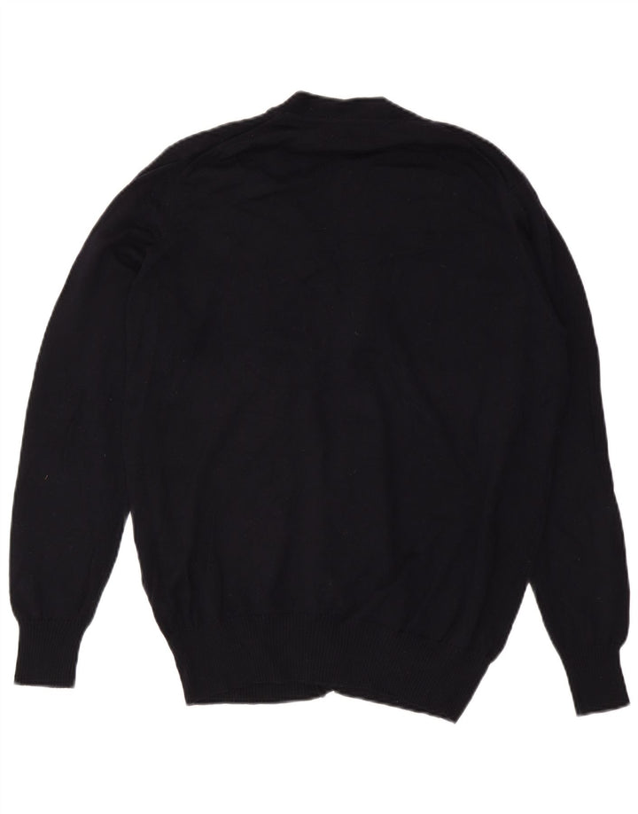 Zara herre cardigan sweater XL marineblå