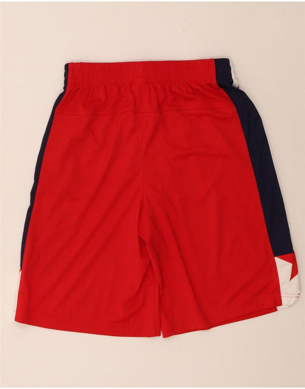Adidas Boys Washington Wizards Sportsshorts 13-14 år Rød Colourblock