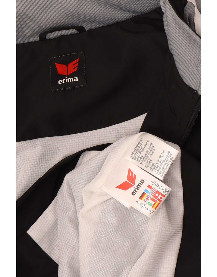 Erima Træningsdragt til mænd Topjakke UK 38/40 Medium Sort Colourblock Polyester