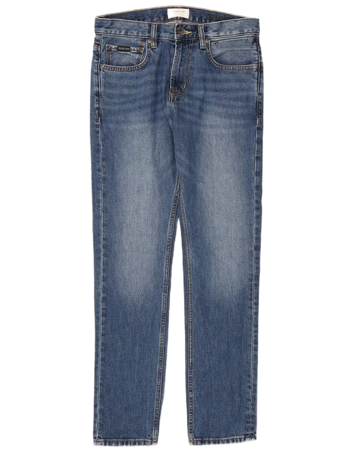 Quiksilver Slim Jeans til mænd W30 L32 blå bomuld