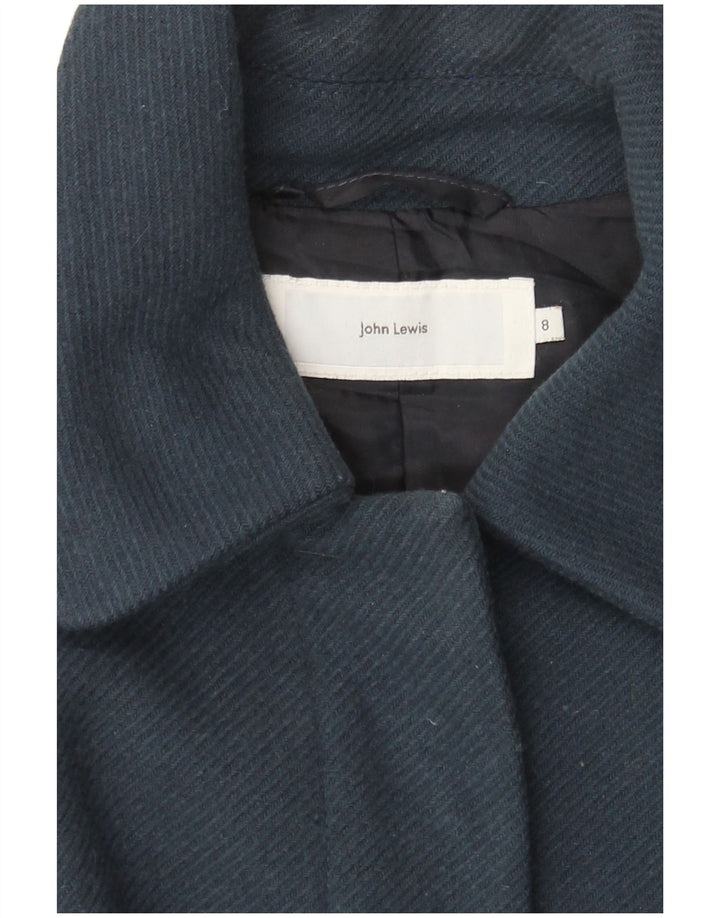John Lewis Dame Overfrakke UK 8 Small Navy Blue