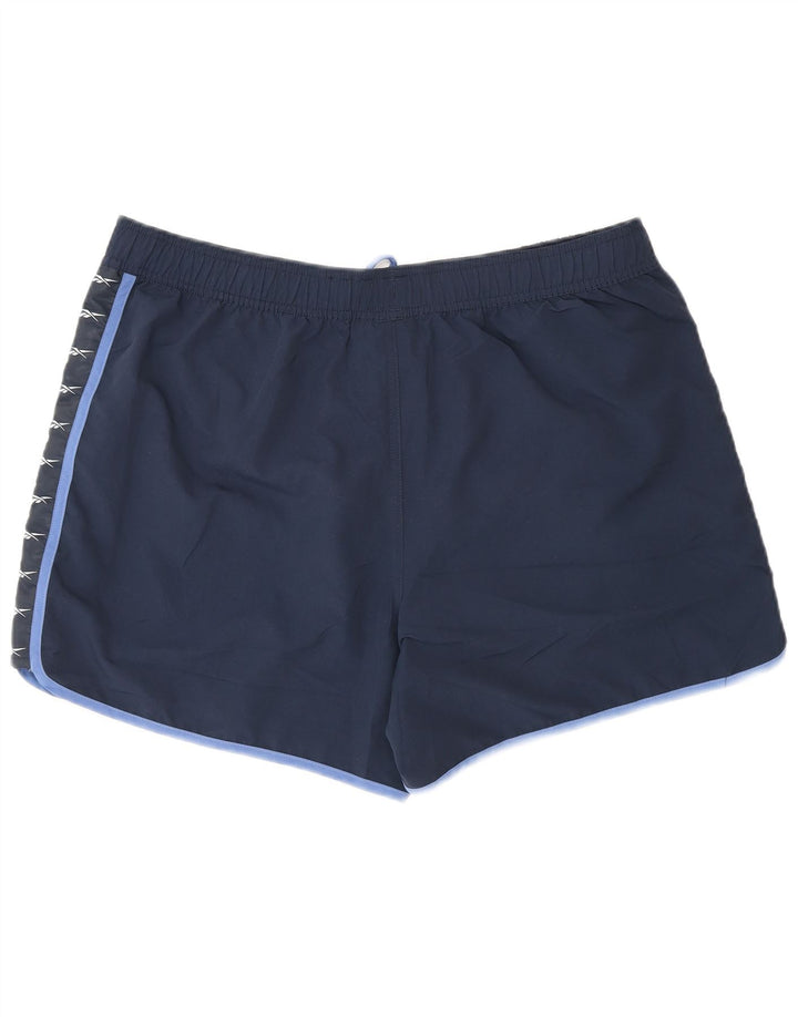 Reebok Dame grafiske svømmeshorts UK 16 Large Navy Blue Polyester