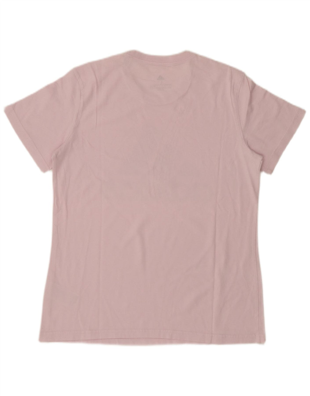 ADIDAS grafisk T-shirt top til kvinder DK 16/18, stor pink bomuld