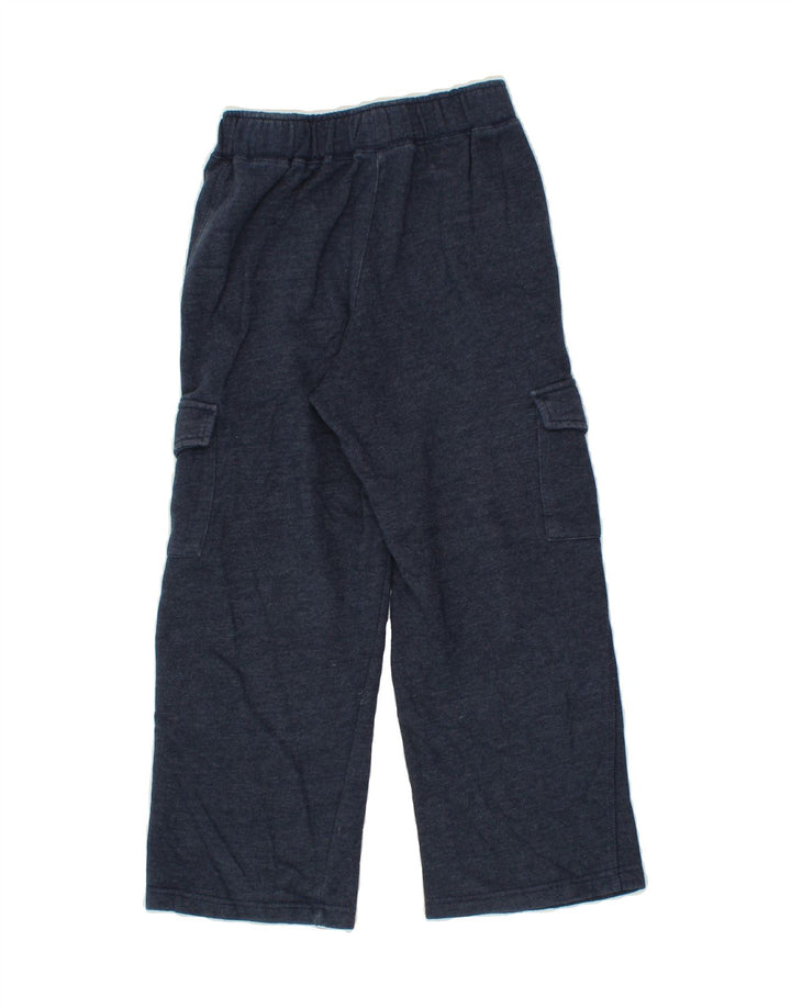 STARTER Boys Cargo Tracksuit Trousers 7-8 Years Medium  Navy Blue Cotton Vintage Starter and Second-Hand Starter from Messina Hembry 