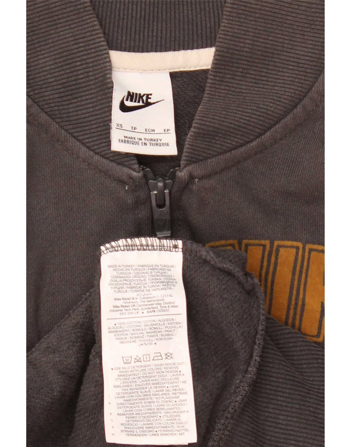 Nike Grafisk træningsdragt til mænd Topjakke XS Grå Colourblock Bomuld