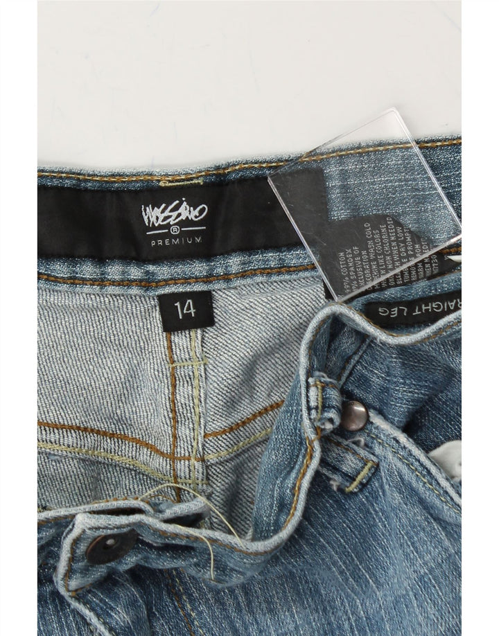 MOSSIMO Womens Straight Jeans US 14 XL W36 L30 Blue Cotton Vintage Mossimo and Second-Hand Mossimo from Messina Hembry 