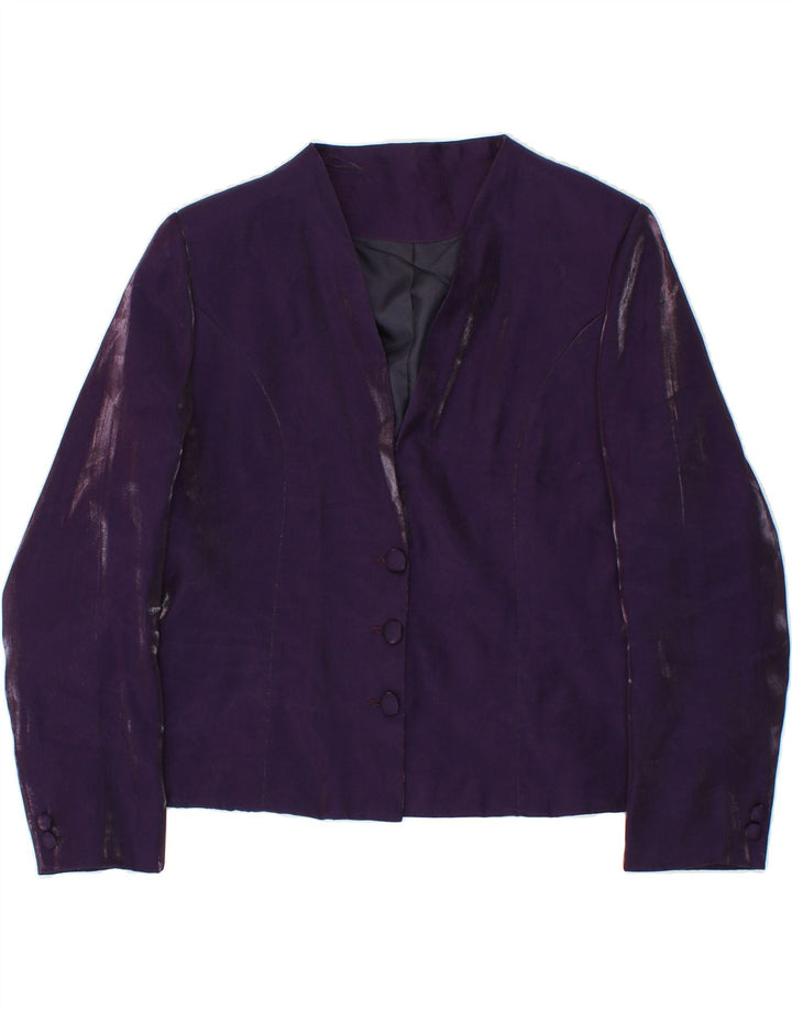 VINTAGE Womens 2 Piece Set UK 12 Medium Purple Vintage Vintage and Second-Hand Vintage from Messina Hembry 