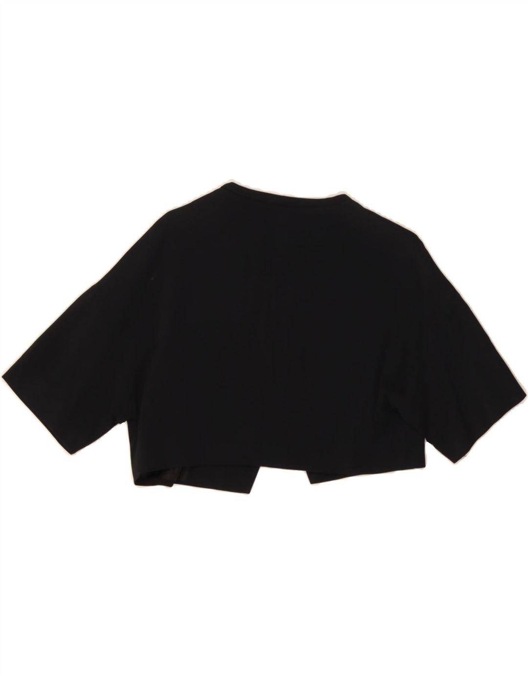 PAMELA Womens Bolero Jacket UK 14 Large Black Viscose Vintage Pamela and Second-Hand Pamela from Messina Hembry 