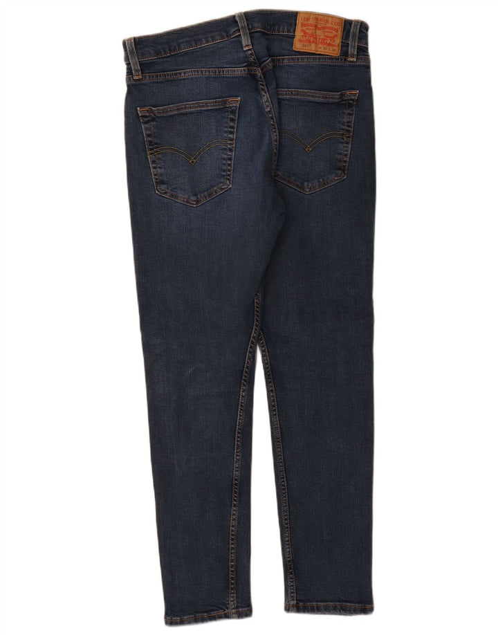 Levi's Womens 512 Slim Tapered Jeans W32 L30 Blå Bomuld