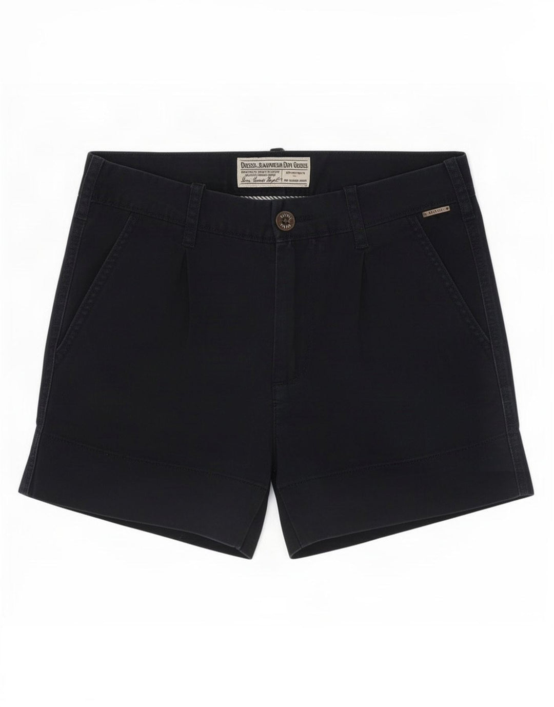Diesel Chino Shorts til kvinder W26 Små marineblå bomuld