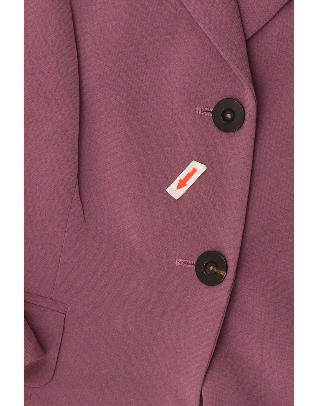 Max Mara Dame 2 knap 3/4 ærmer blazerjakke UK 16 Large Pink