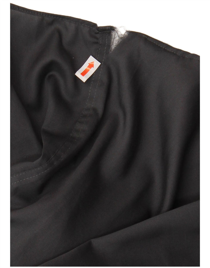 CALVIN KLEIN Herre Slim Fit skjorte str. 16 Stor sort bomuld