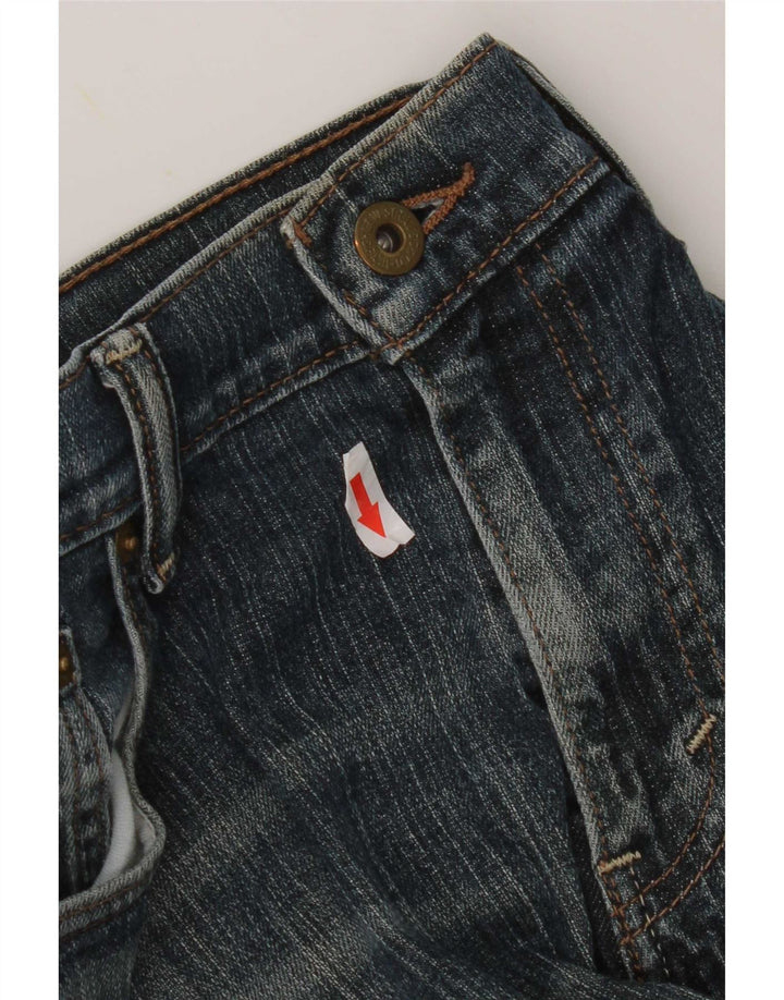 Levi's Herre 514 Straight Jeans W32 L34 Blå Bomuld