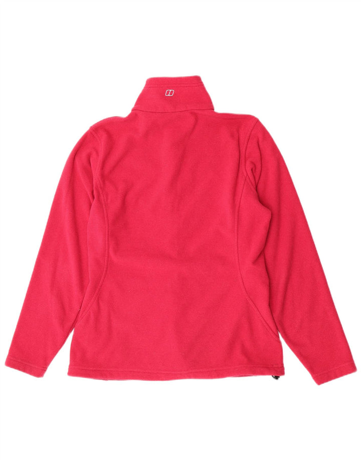 Berghaus træningsdragt topjakke til kvinder UK 12 Medium Pink Polyester