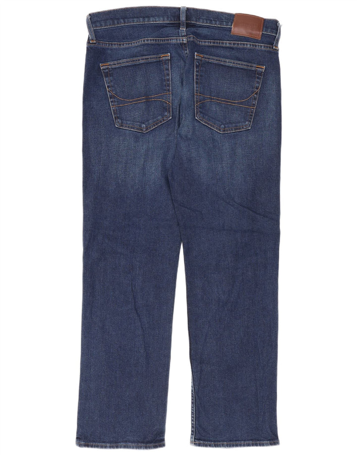 Hollister Herre Flex Straight Jeans W34 L30 Blå