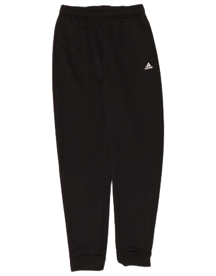 Adidas Drenge Træningsdragt Bukser Joggers 13-14 År Sort Polyester