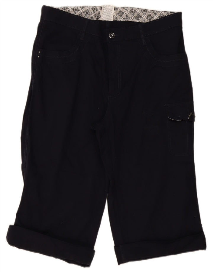 LEE Dame Cargo Bermuda Shorts US 14 XL W34 Marineblå Bomuld