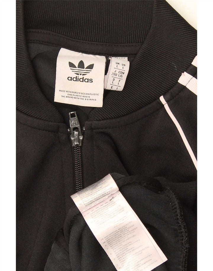 Adidas Træningsdragt til mænd, topjakke, stor sort polyester