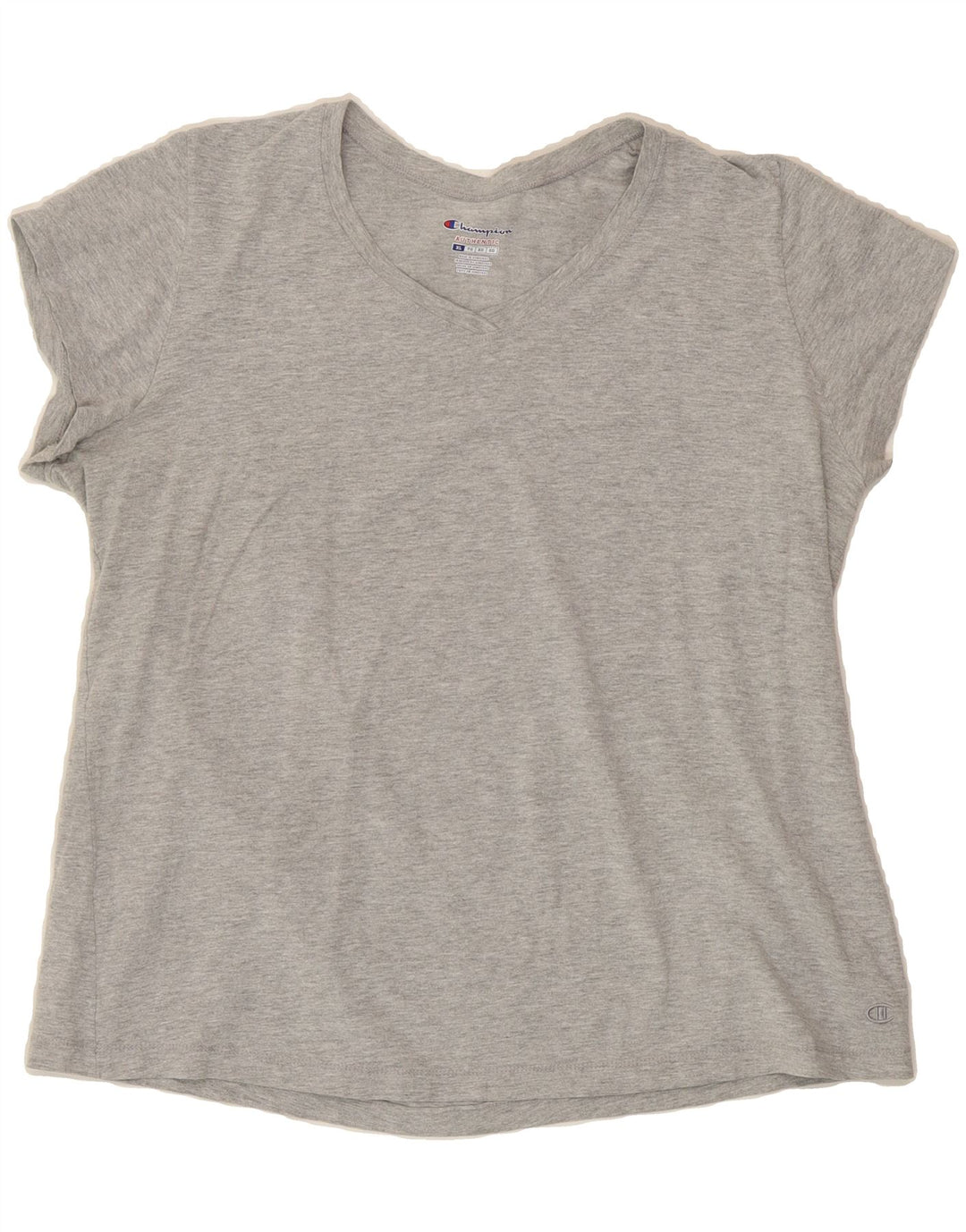 CHAMPION Womens T-Shirt Top UK 18 XL Grey Vintage Champion and Second-Hand Champion from Messina Hembry 
