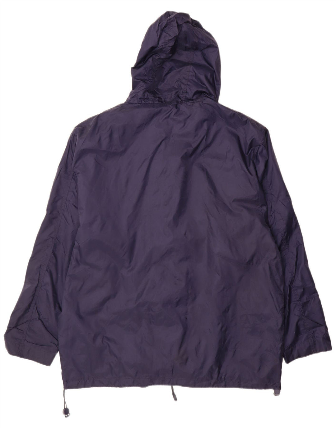 Fila Herre hætte vindjakke Stor marineblå Colourblock Nylon