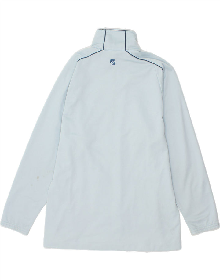 ASICS Womens Tracksuit Top Jacket UK 16 Large Blue Polyester Vintage Asics and Second-Hand Asics from Messina Hembry 