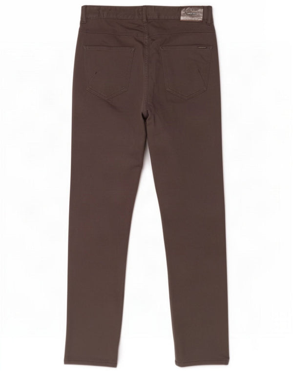 Zara Herre Skinny Casual Bukser EU 40 Medium W31 L30 Grå Bomuld
