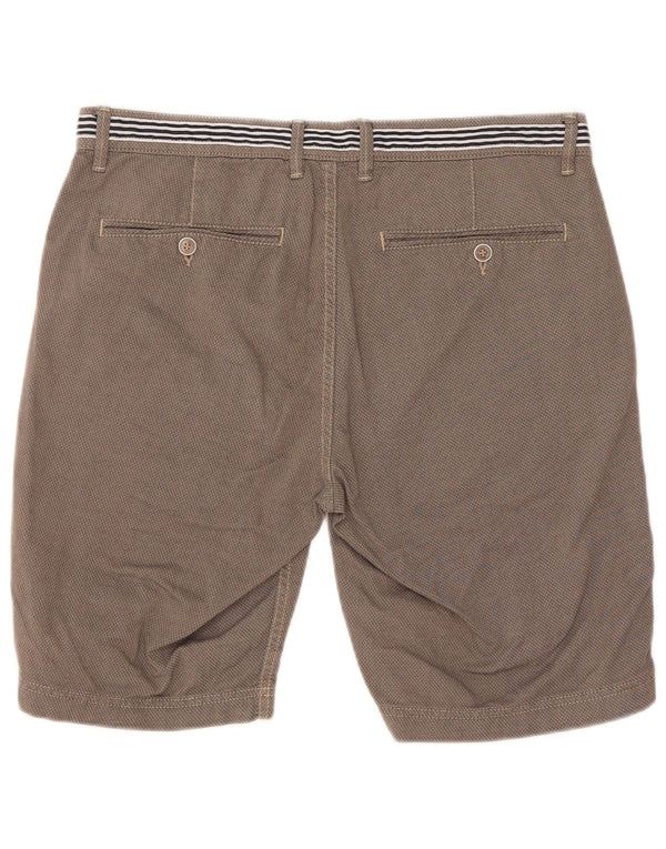 Daniel Hechter Herre Chino Shorts W35 Large Grå Bomuld