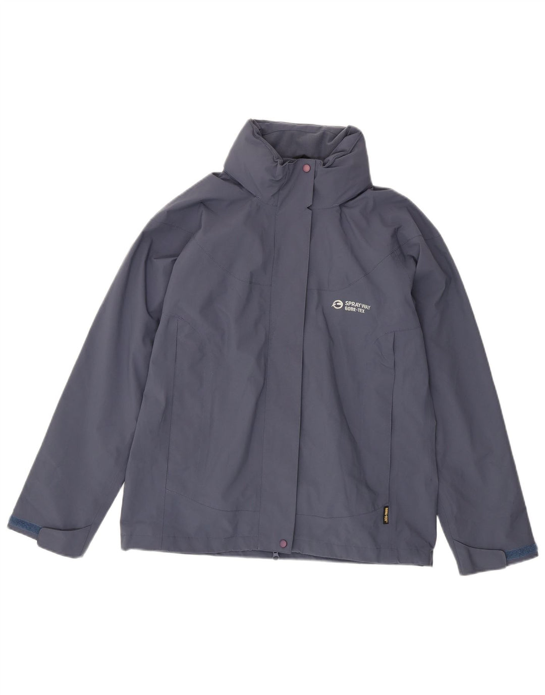 Sprayway Dame Hætte Regnjakke UK 14 Medium Blue Polyester