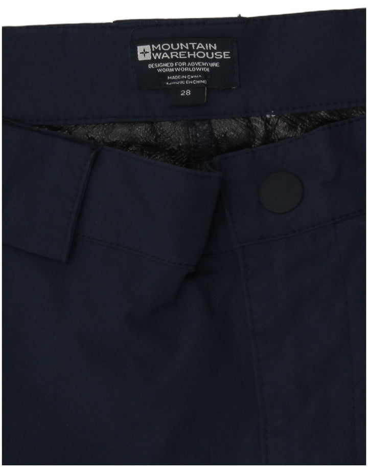 Mountain Warehouse Dame Slim Cargo Bukser W28 L31 Marineblå