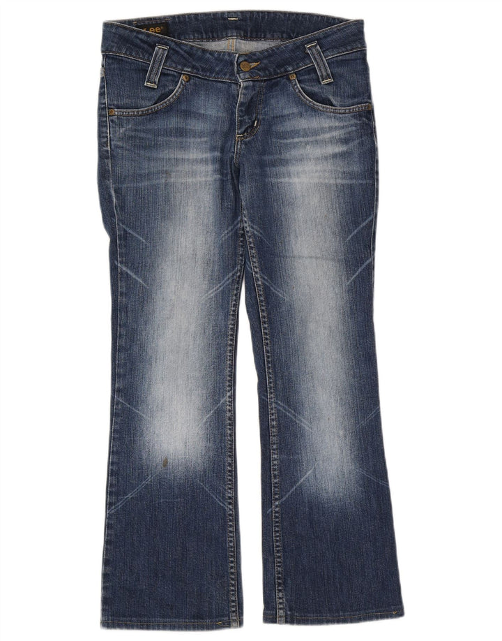 Lee Dame Leola Bootcut Jeans W30 L27 Blå Bomuld