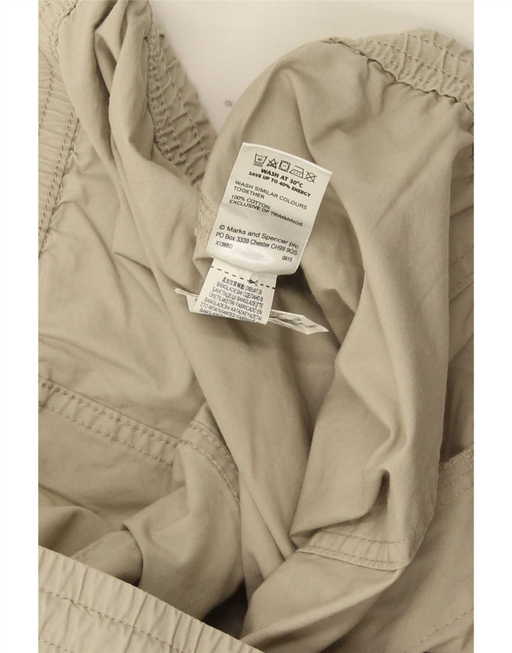 Marks & Spencer Herre Casual Bukser W42 L29 Beige Bomuld